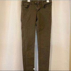 H&M Women’s Khaki Skinny Jeans